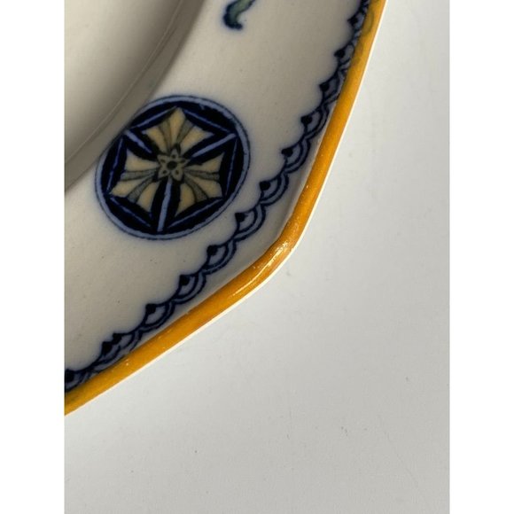 Wedgwood Basket Octagonal Salad Plates Chinese Lotus - Picture 6 of 16